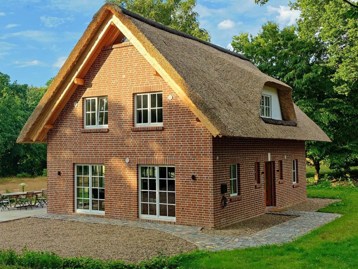 Reetdachhaus In Der Bremer Schweiz Exterior foto